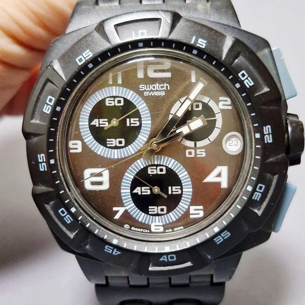 ヴィンテージ SWATCH スウォッチ Chrono Plastic 時計