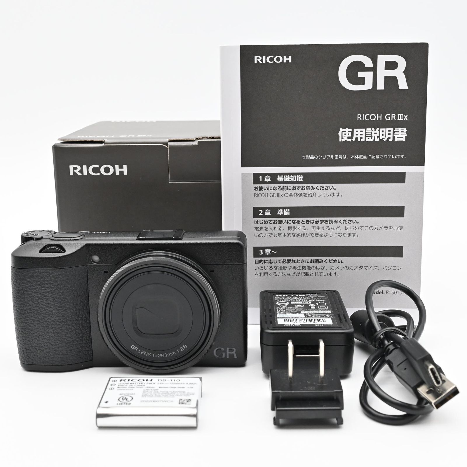 RICOH GR Ⅲx ショット数 1934回 - メルカリ