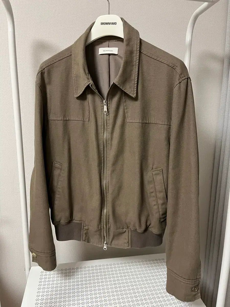 26ss BROWNYARD ウォッシュド ブルゾン ダークベージュ 4