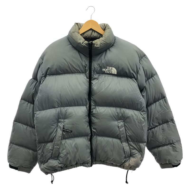【中古】THE NORTH FACE ヌプシダウンジャケット XL 88025 グレー[66]