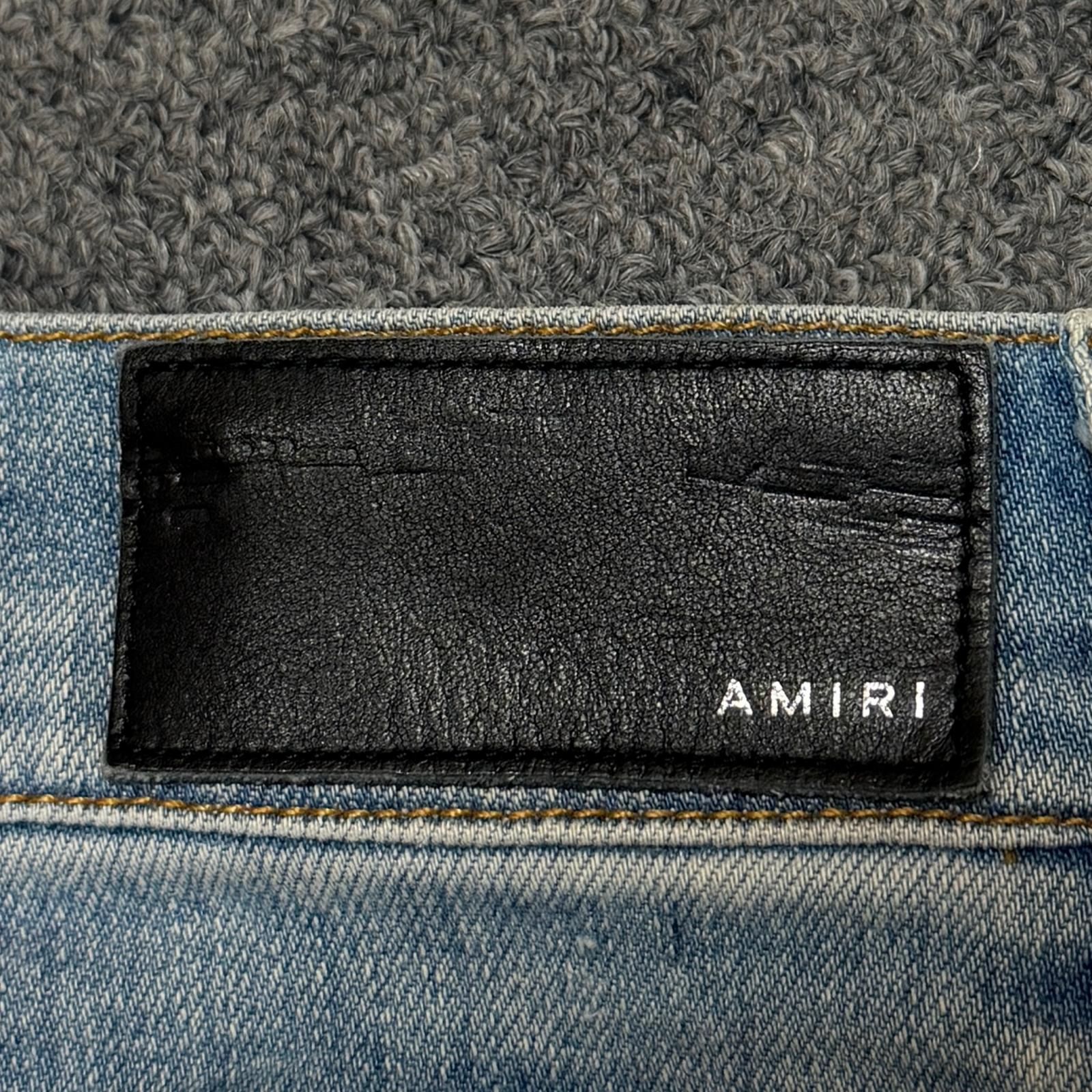 AMIRI MX1 BANDANA バンダナリペアダメージジーンズ デニム アミリ 