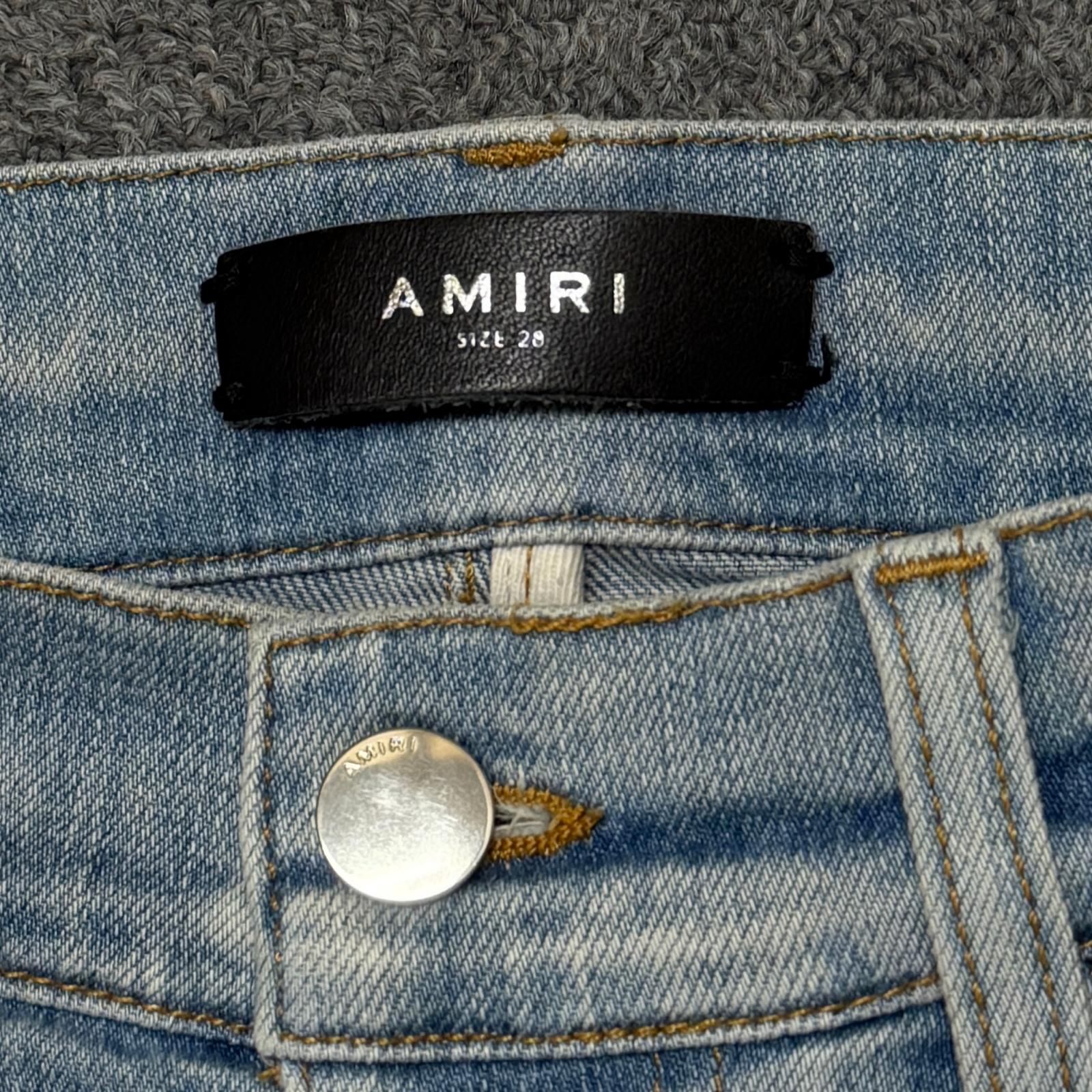 AMIRI MX1 BANDANA バンダナリペアダメージジーンズ デニム アミリ