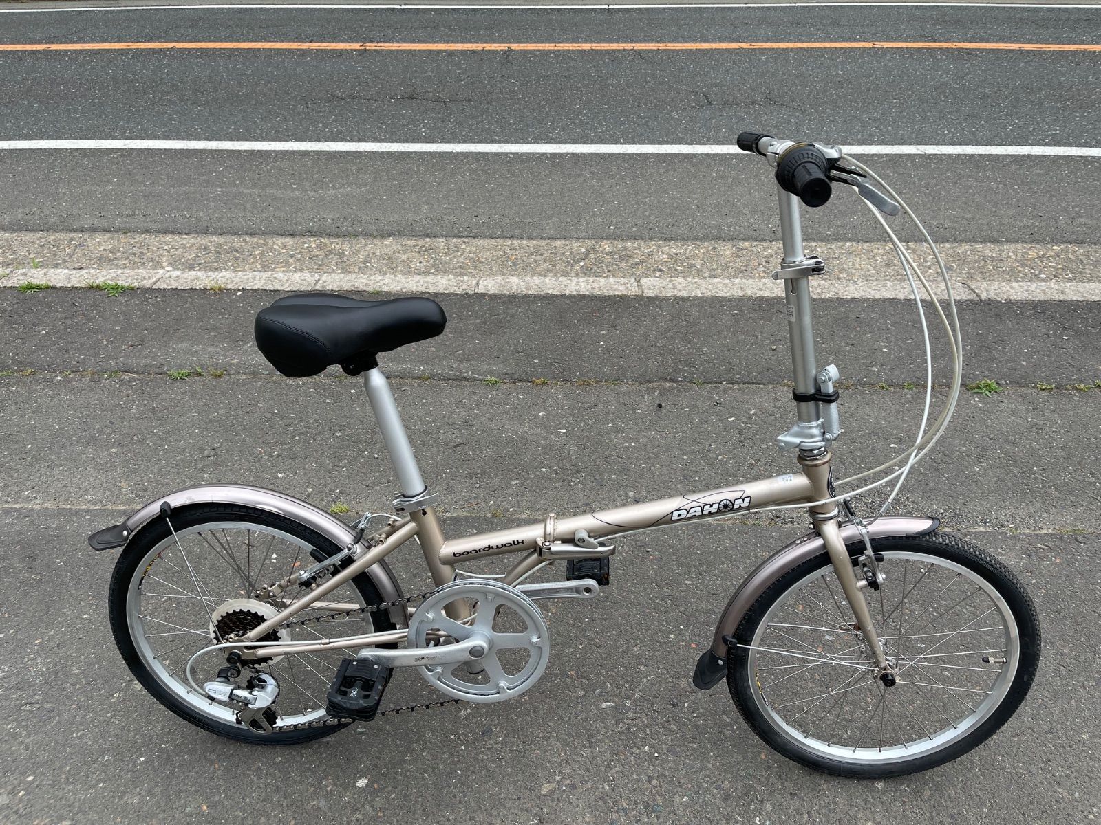 0377【即乘】送料無料 ダホン DAHON 折り畳み自転車 boardwalk SHIMANO 