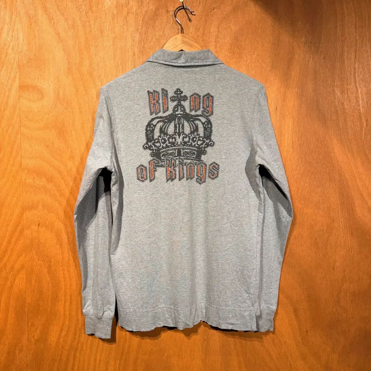 ディースクエアード2 キングOFキング ダメージ カラーTシャツ L