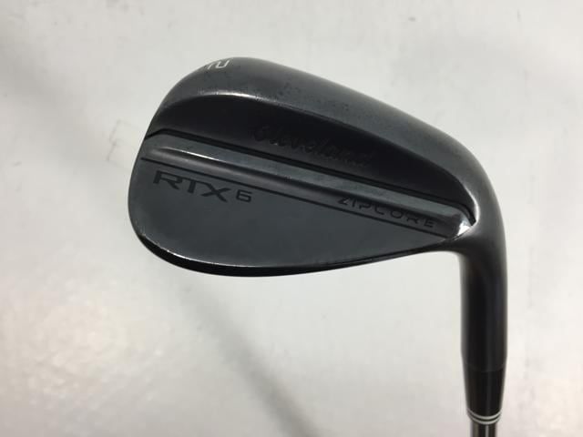 返品OK 【中古ゴルフクラブ】クリーブランド RTX-6 ZIPCORE ブラックサテン ウェッジ 52.10 MID 2023 D/G AW