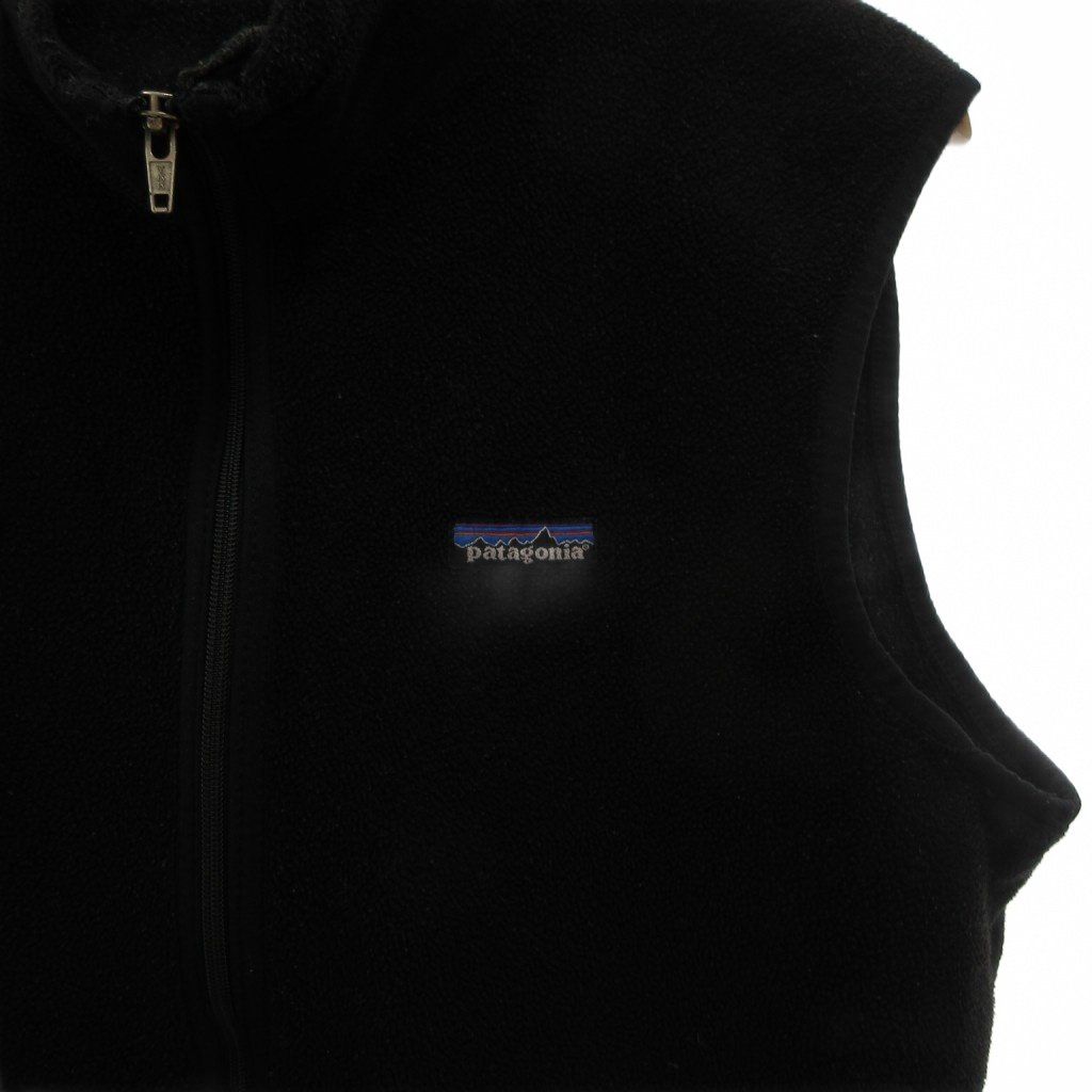 パタゴニア　ウインターベスト　ブラック　99年 パタゴニア Patagonia ヴィンテージ 99年 USA製 フリースベスト M