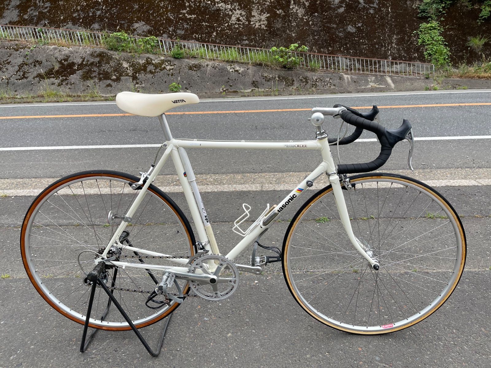 0376【即乘】送料無料 Panasonic Bicycle ロードバイク SHIMANO 2X6S 12速