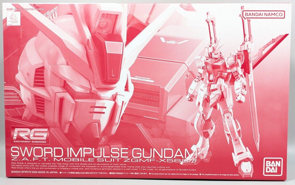 BANDAI SPIRITS RG 1/144 バンダイナムコ版 ソードインパルスガンダム