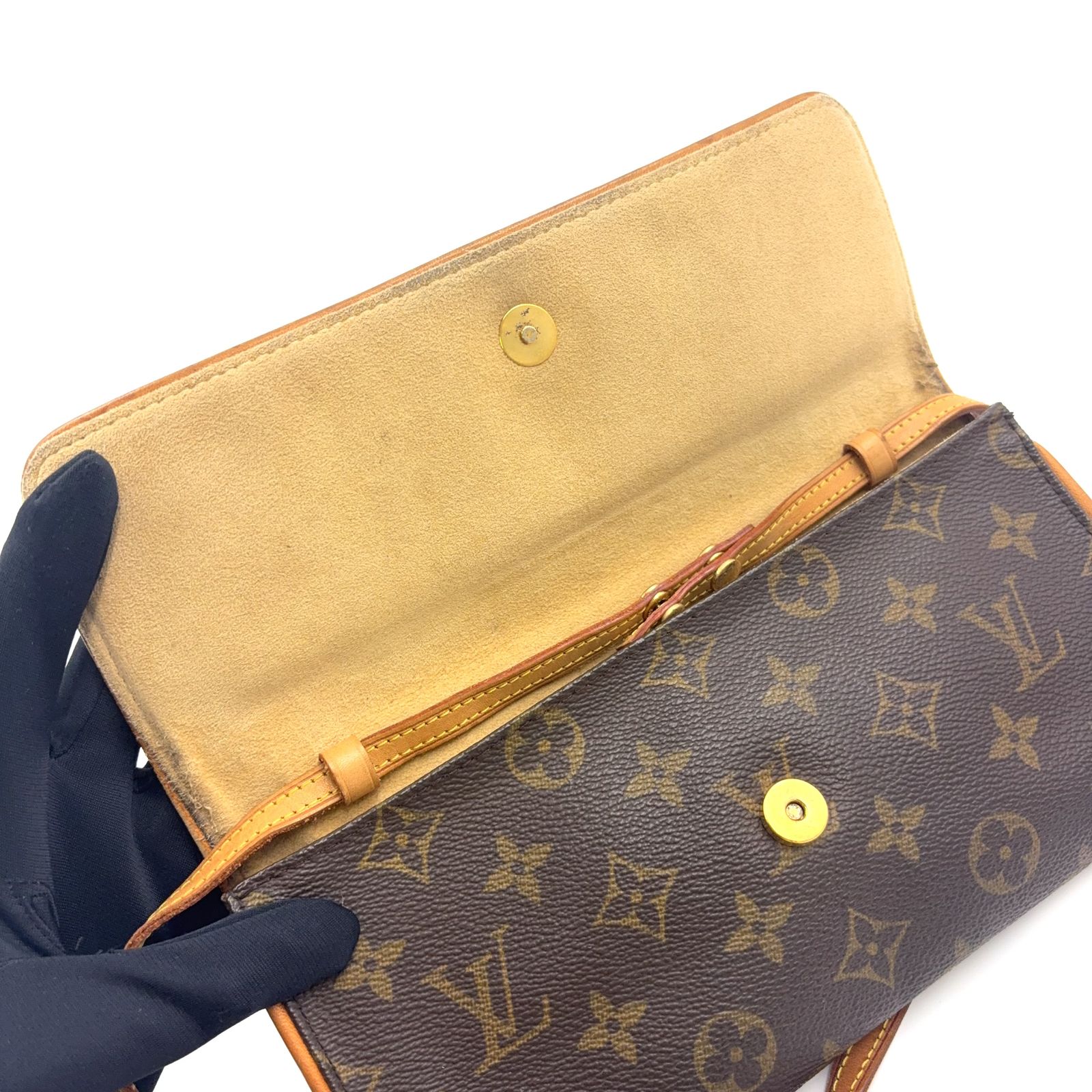 新着】LOUIS VUITTON ポシェットツインGM モノグラム モノグラム