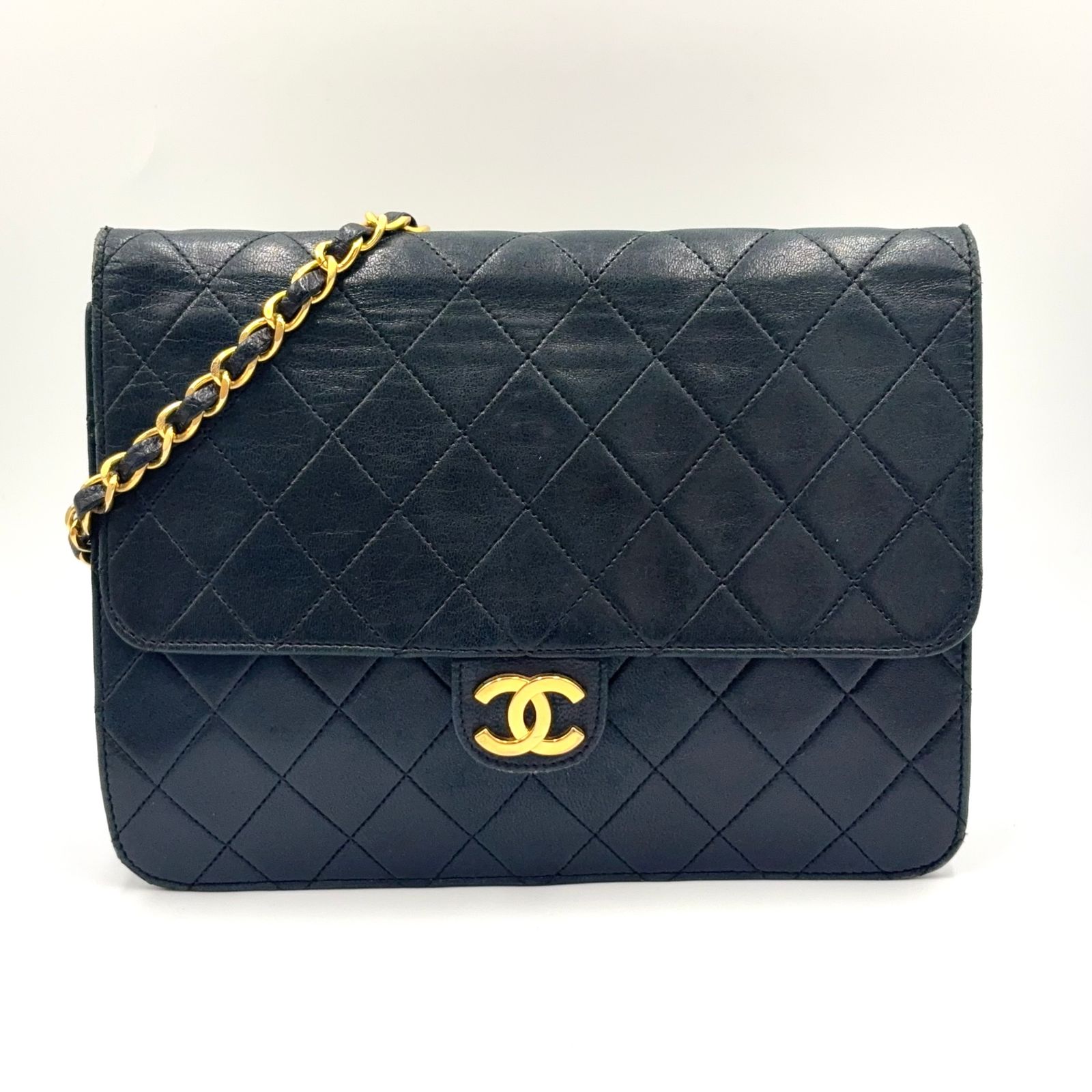 新着】CHANEL マトラッセ シリアル番号不明 鑑定書付き ラムスキン