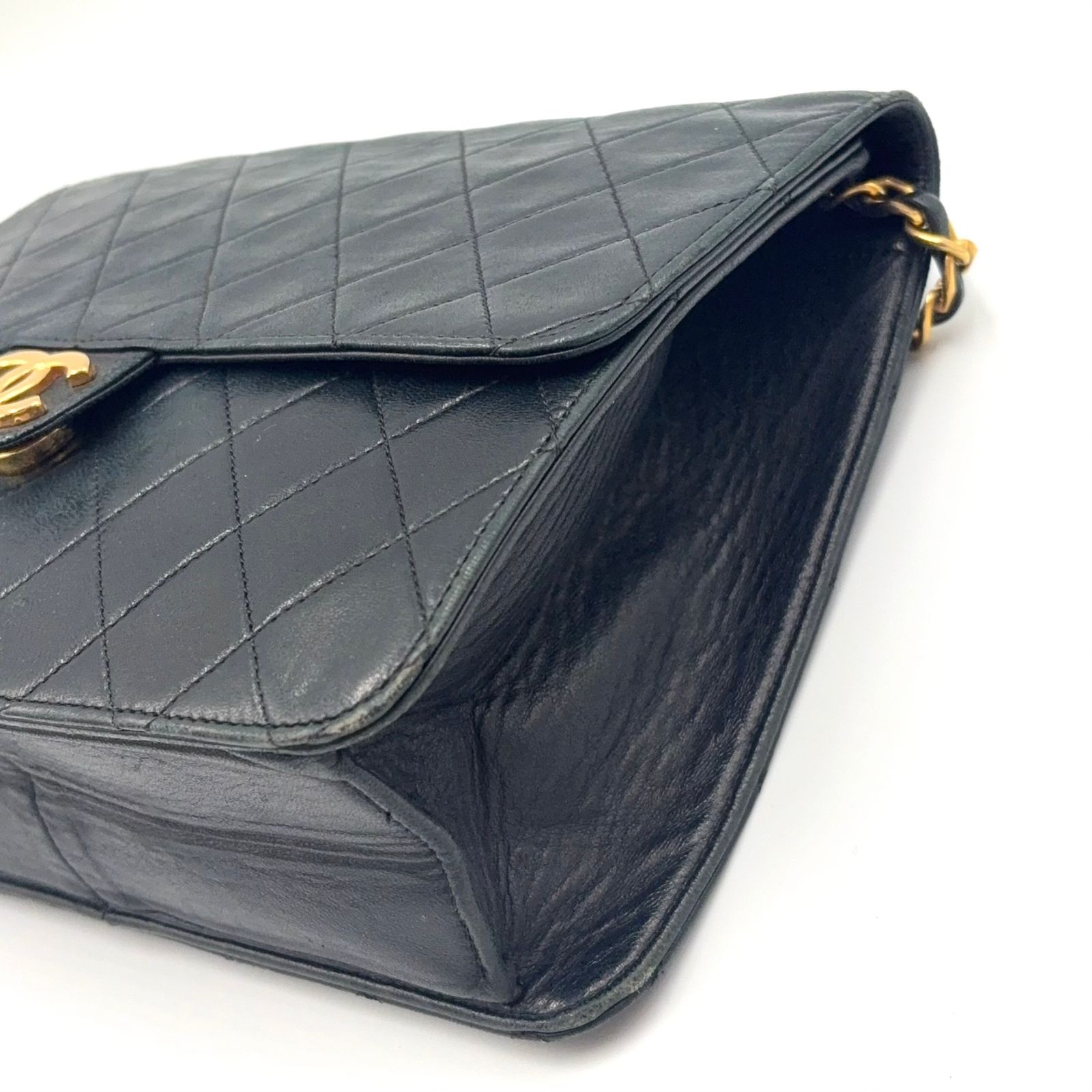 新着】CHANEL マトラッセ シリアル番号不明 鑑定書付き ラムスキン