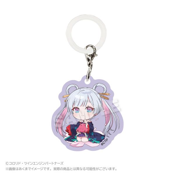 超かぐや姫！ 場面写・既存 ミニキャラアクリルチャーム アクキー 月見