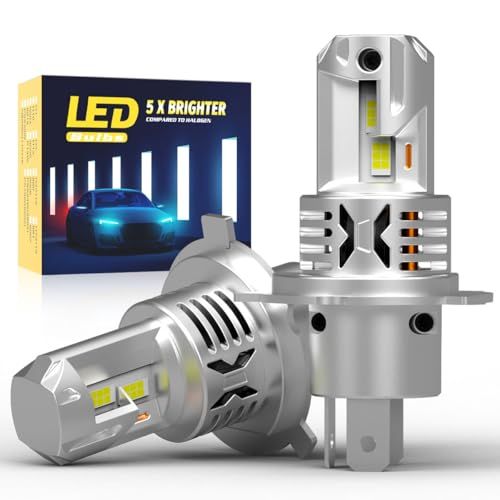 ハイゼットカーゴ S320V S330V S321V S331V H4 LED ヘッドライト 【LED、HID仕様車は不可】バルブ ハロゲン同等サイズ 2個セット 35W カットライン を実現 HI-LOW 6500K 車検対応 -純白光ts