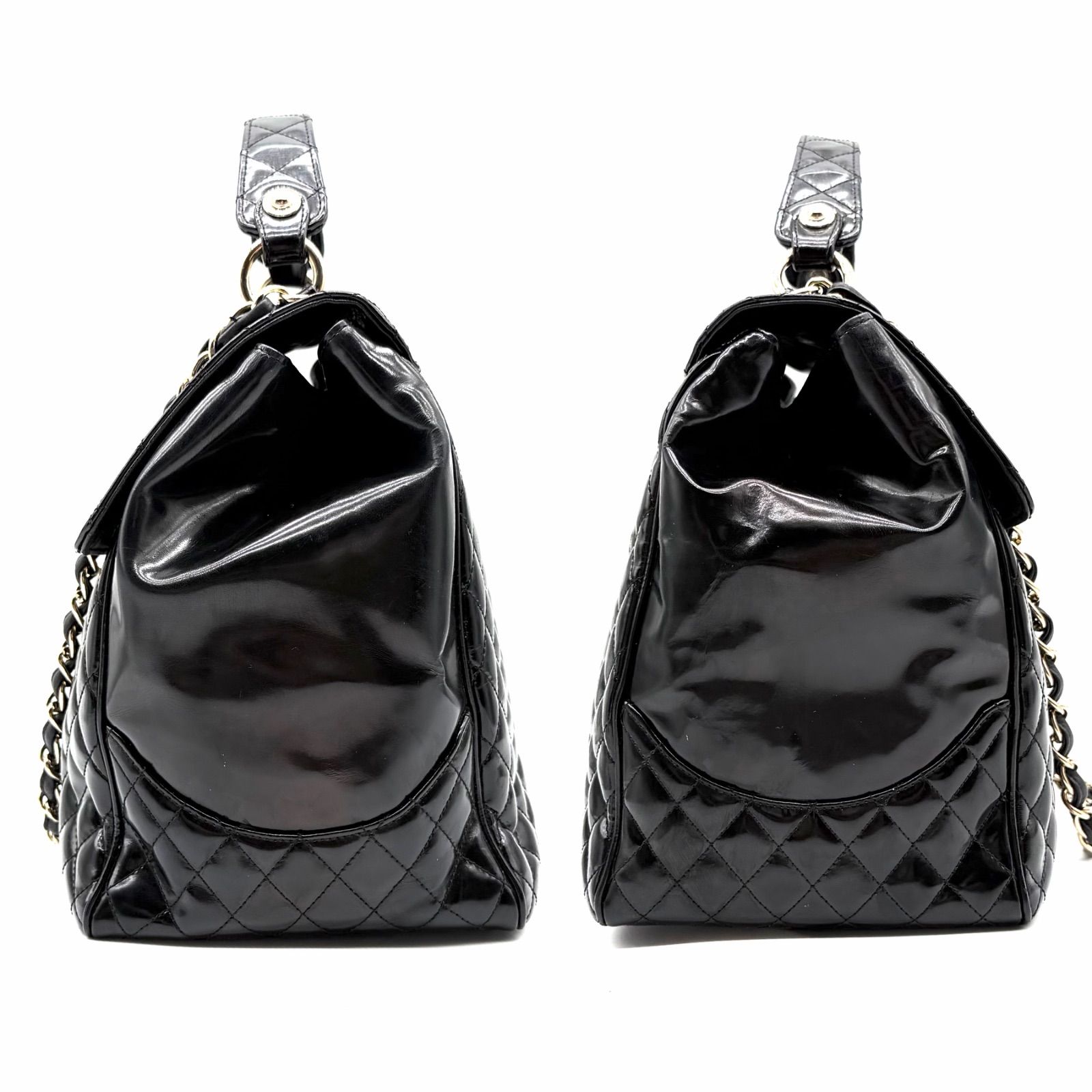 希少品✨】CHANEL シャネル 2.55 パテント 2way ショルダーバッグ 