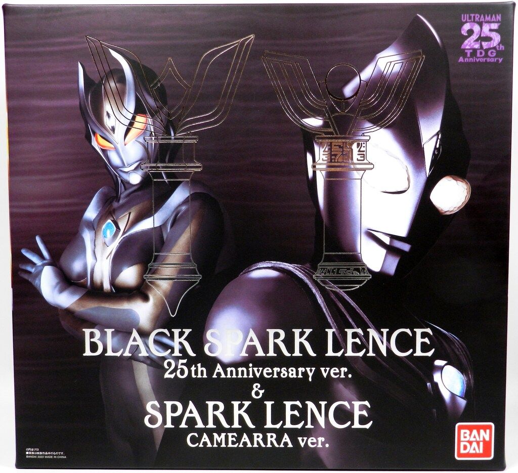 バンダイ ウルトラレプリカ ウルトラマンティガ THE FINAL ODYSSEY ブラックスパークレンス25th Anniversary ver.&スパークレンスCAMEARRA ver.