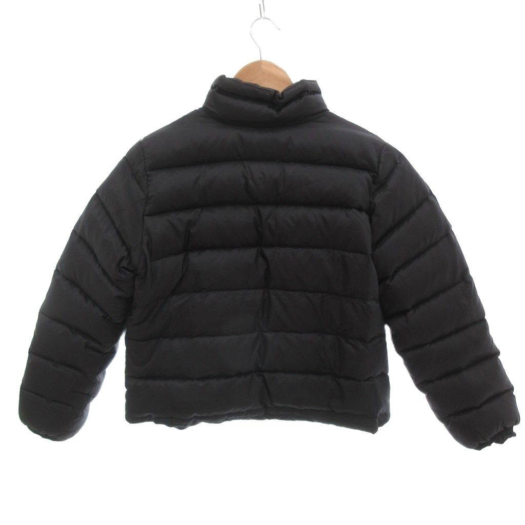 クレージュ courreges ダウンジャケット 上着 9 黒 ブラック スタンド 