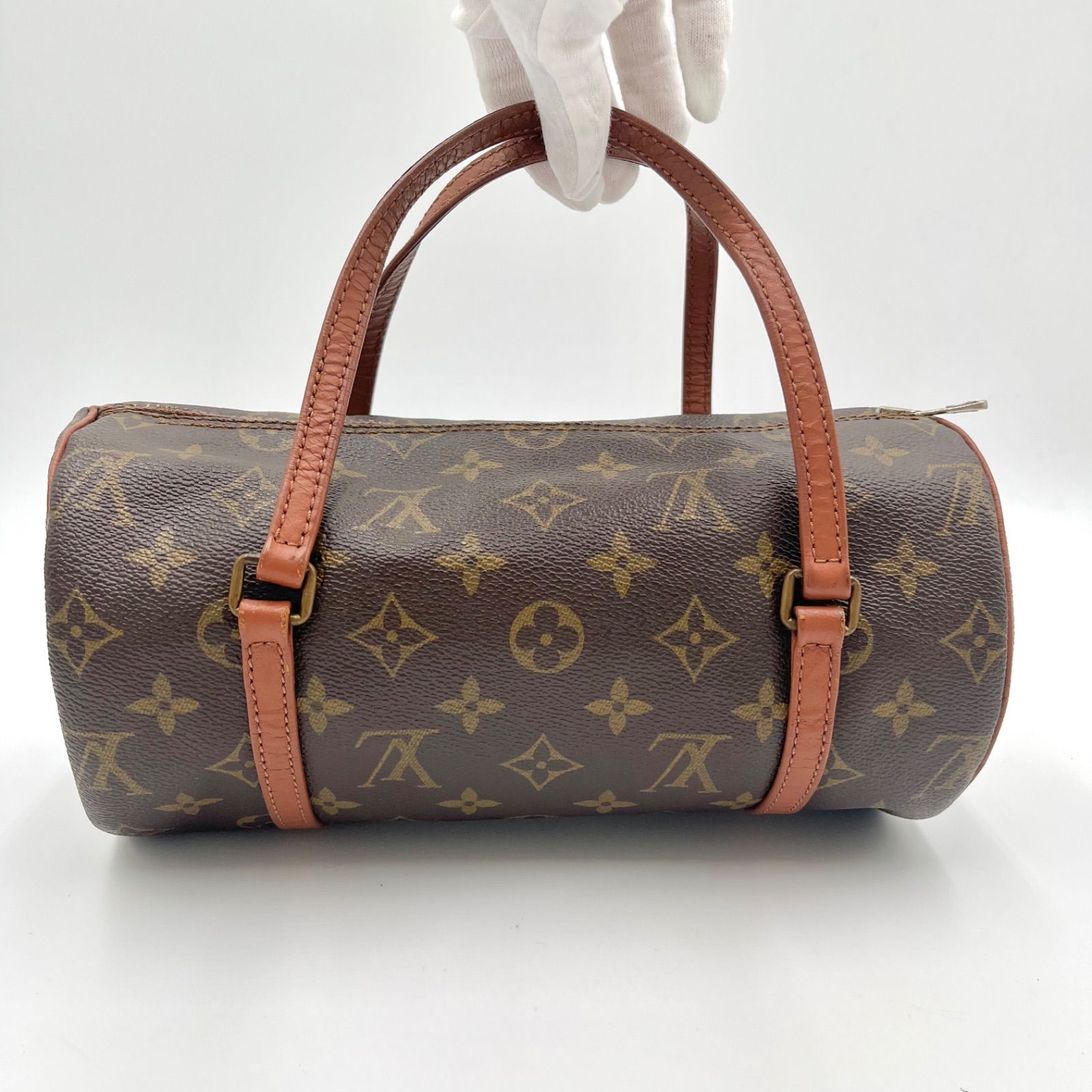 LOUIS VUITTON ルイヴィトン パピヨン26 モノグラム ハンドバッグ 筒型