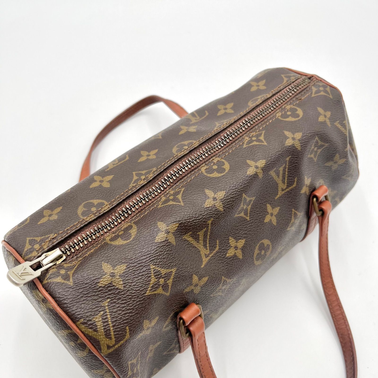 LOUIS VUITTON ルイヴィトン パピヨン26 モノグラム ハンドバッグ 筒型