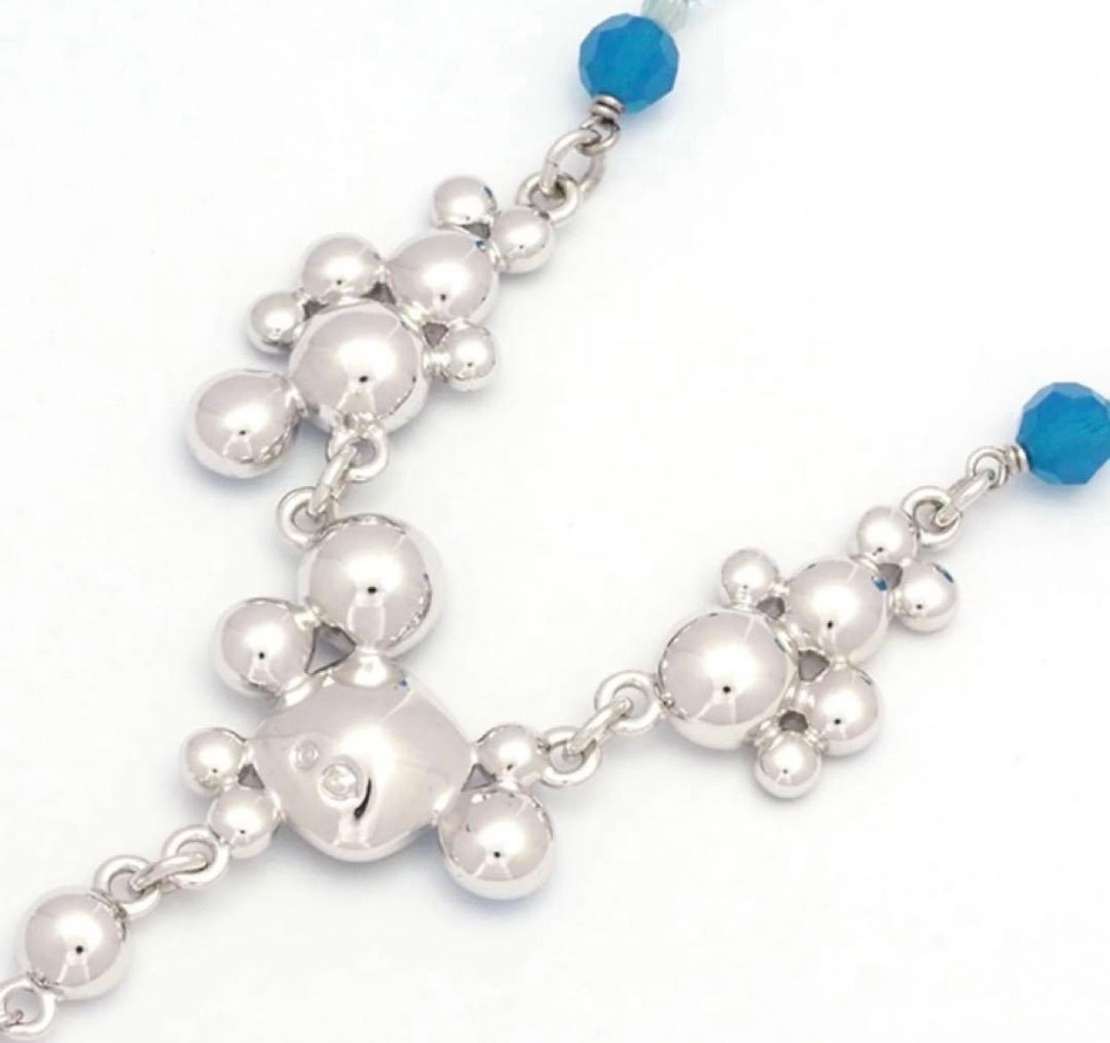 ほぼ新品 スワロフスキー Swarovski Gisele Blue ネックレス - メルカリ