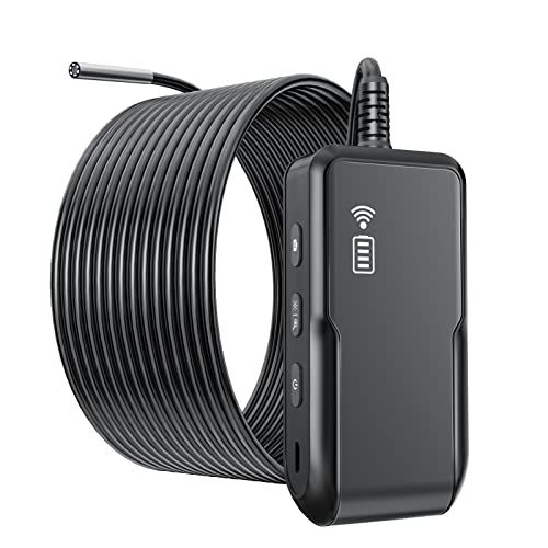 ケーブル長3m 3.9mm極細 WIFIファイバースコープ iphone対応内視鏡カメラ 1080P HD ワイヤレス内視鏡 WiFi接続 iPhone iOS Android スマホ タブレット対応 IP67防水 ビデオ録画と写真可能 管内 検査 用 カkk