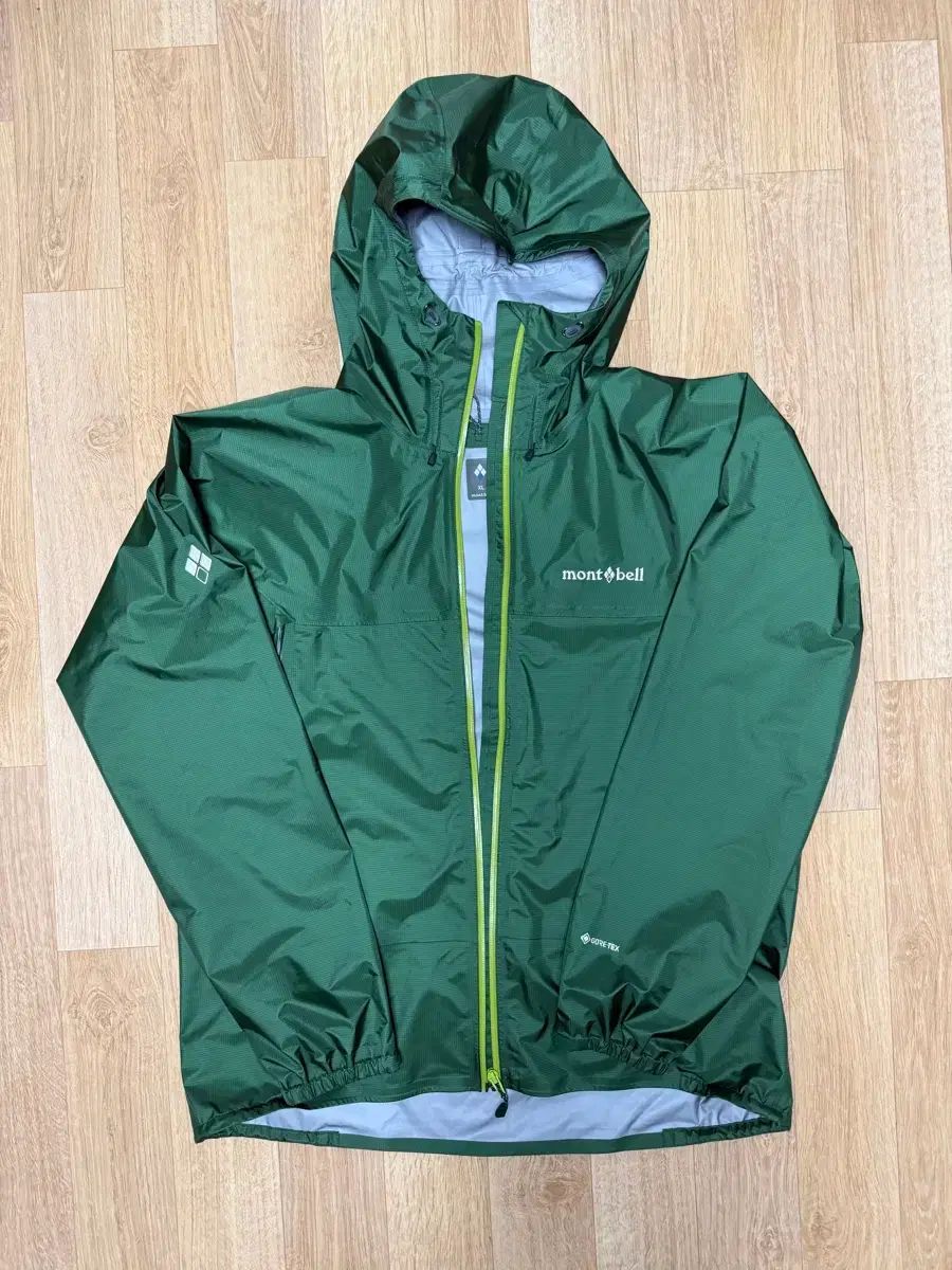 モンベル ストームクルーザー グリーン XL GORE-TEX ジャケット