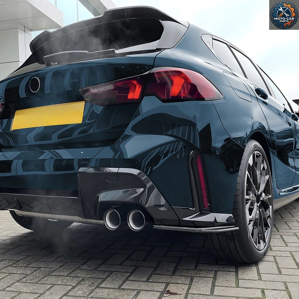テールリアバンパーディフューザーサイドスポイラーコーナーカバーブーツロワースプリッターリッププロテクターガード BMW 1シリーズ F70 2