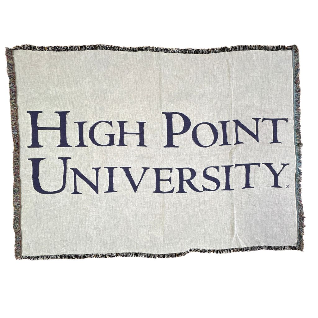 vintageラグ ブランケット マルチカバー USA製 ハイポイント大学 Rug