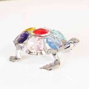 【新品・3営業日で発送】仁王インターナショナル クリスタルオーナメント 海ガメ (446-01695)