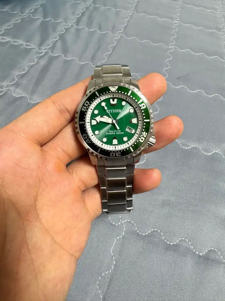 シチズン グリーンダイバー 時計 単品