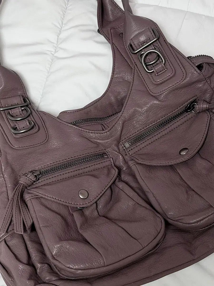 ファンシークラブ ランマ HOBO BAG プラム