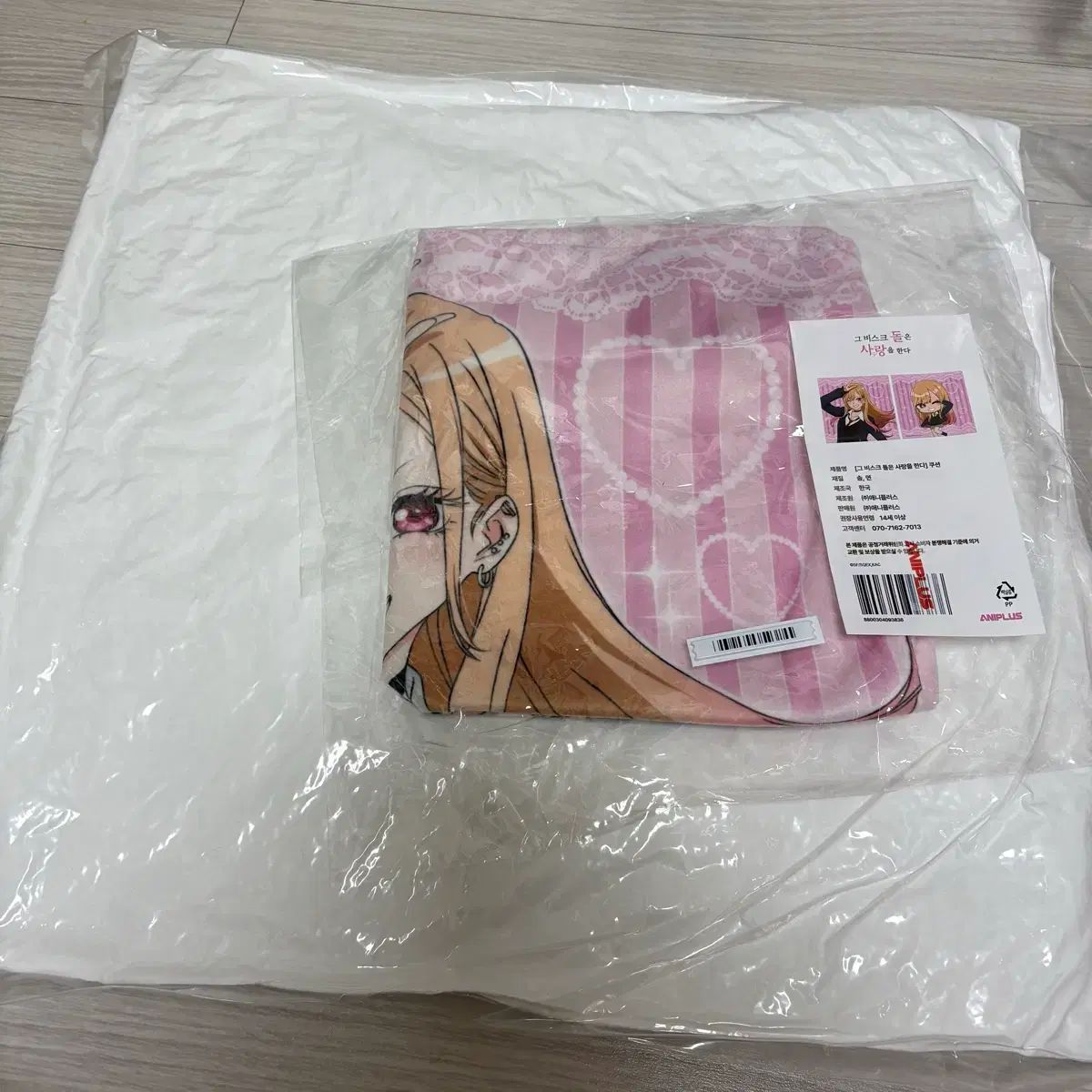 ビスクドール マリン クッション