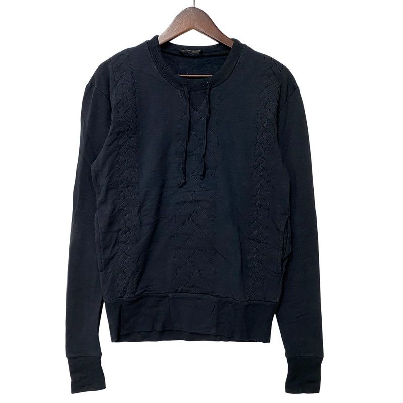 【中古品】 KRIS VAN ASSCHE クリスヴァンアッシュ QUILTING SWEAT SHIRT キルティング スウェット 【141-260527-as-30-izu】