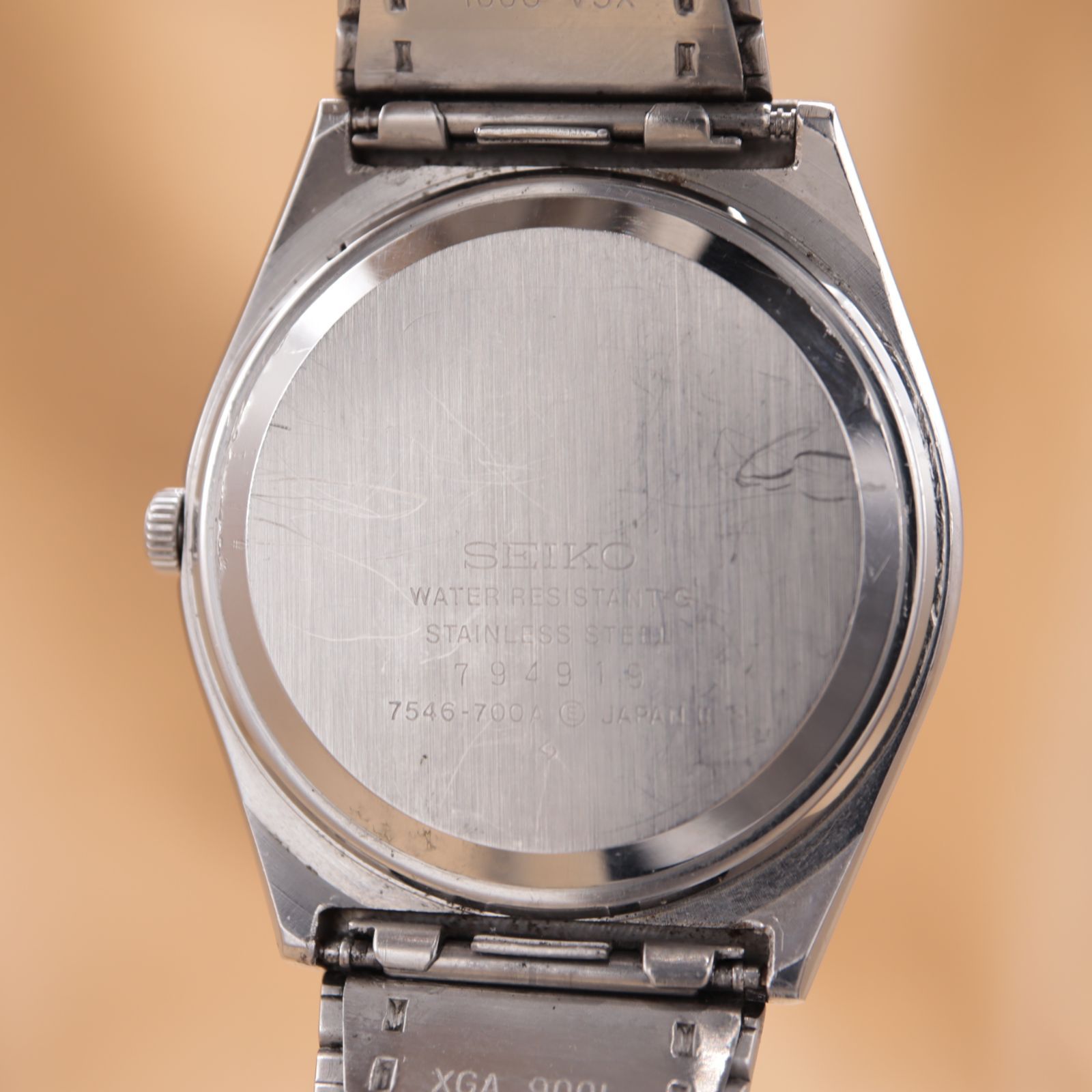 セイコー タイプⅡ 7546-700A SEIKO TYPEⅡ ブラウン シルバー メタル
