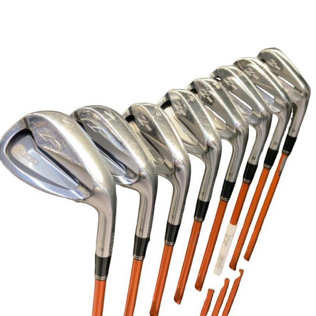 【中古】 ダンロップ SRIXON Z565 8S アイアンセット IR Miyazaki Kaula 8 for IRON (フレックスSR) メンズ 男性用 右利き 右用 Cランク ゴルフクラブ