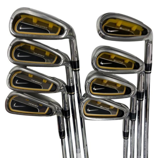 【中古】 ナイキ SasQuatch SUMO 8S USA アイアンセット IR SPEED STEP SL (フレックスR) メンズ 男性用 右利き 右用 Cランク ゴルフクラブ