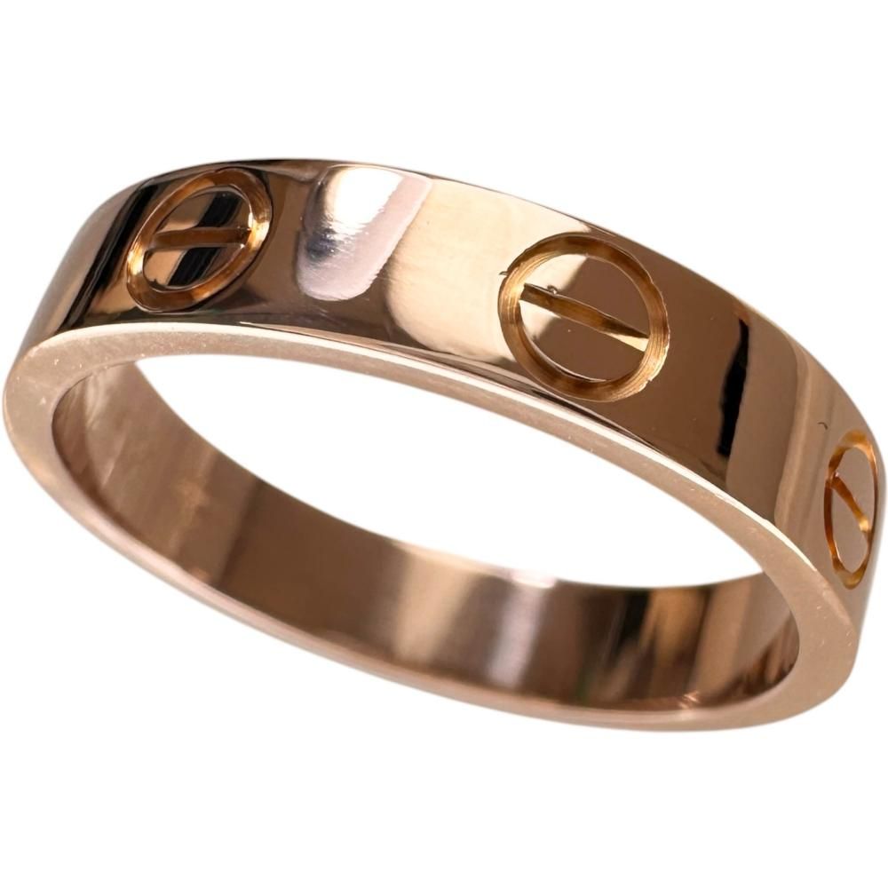 9号 【CARTIER/カルティエ】ミニラブ リング・指輪 K18PGピンク