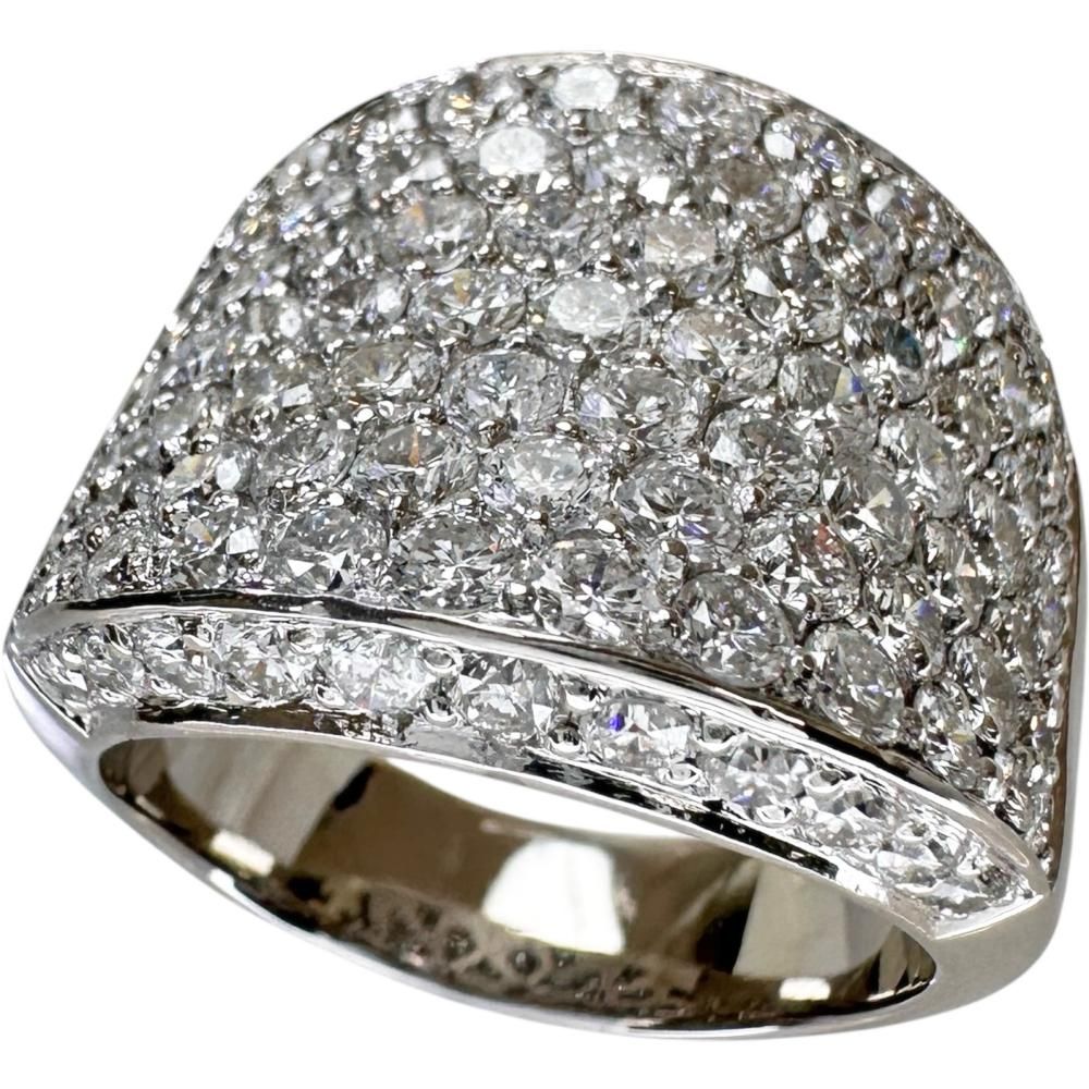 18号 メンズOK ダイヤモンド 4.57ct リング・指輪 Pt900プラチナ 22.3g