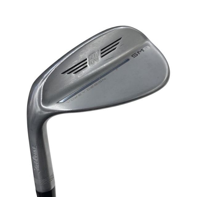 【中古】 タイトリスト VOKEY SPIN MILLED SM9 ツアークロム 52°/08°F レフティ ウェッジ WG NS PRO 950GH neo (フレックスS) メンズ 男性用 左利き レフティ 左用 Cランク ゴルフクラブ