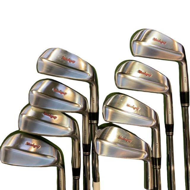 【中古】 MASDA MASDA FMI 8S アイアンセット IR 純正特注シャフト (フレックスS) メンズ 男性用 右利き 右用 Cランク ゴルフクラブ