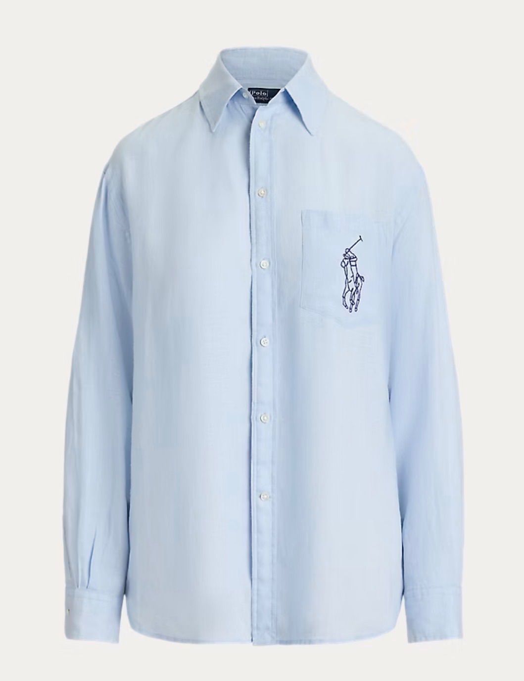 POLO RALPH LAUREN ポロラルフローレン オーバーサイズ フィット Big Pony リネン シャツ
