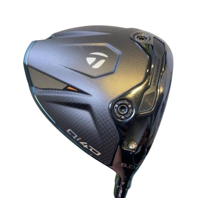 【中古】 テーラーメイド Qi4D 8° ドライバー DR 純正特注シャフト (フレックスX) メンズ 男性用 右利き 右用 Bランク ゴルフクラブ