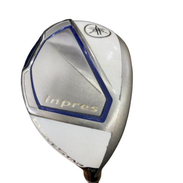 【中古】 ヤマハ inpres DRIVESTAR U6 レディース ユーティリティ UT VANQUISH for inpres LM423u (フレックスL) レディース 女性用 右利き 右用 Cランク ゴルフクラブ