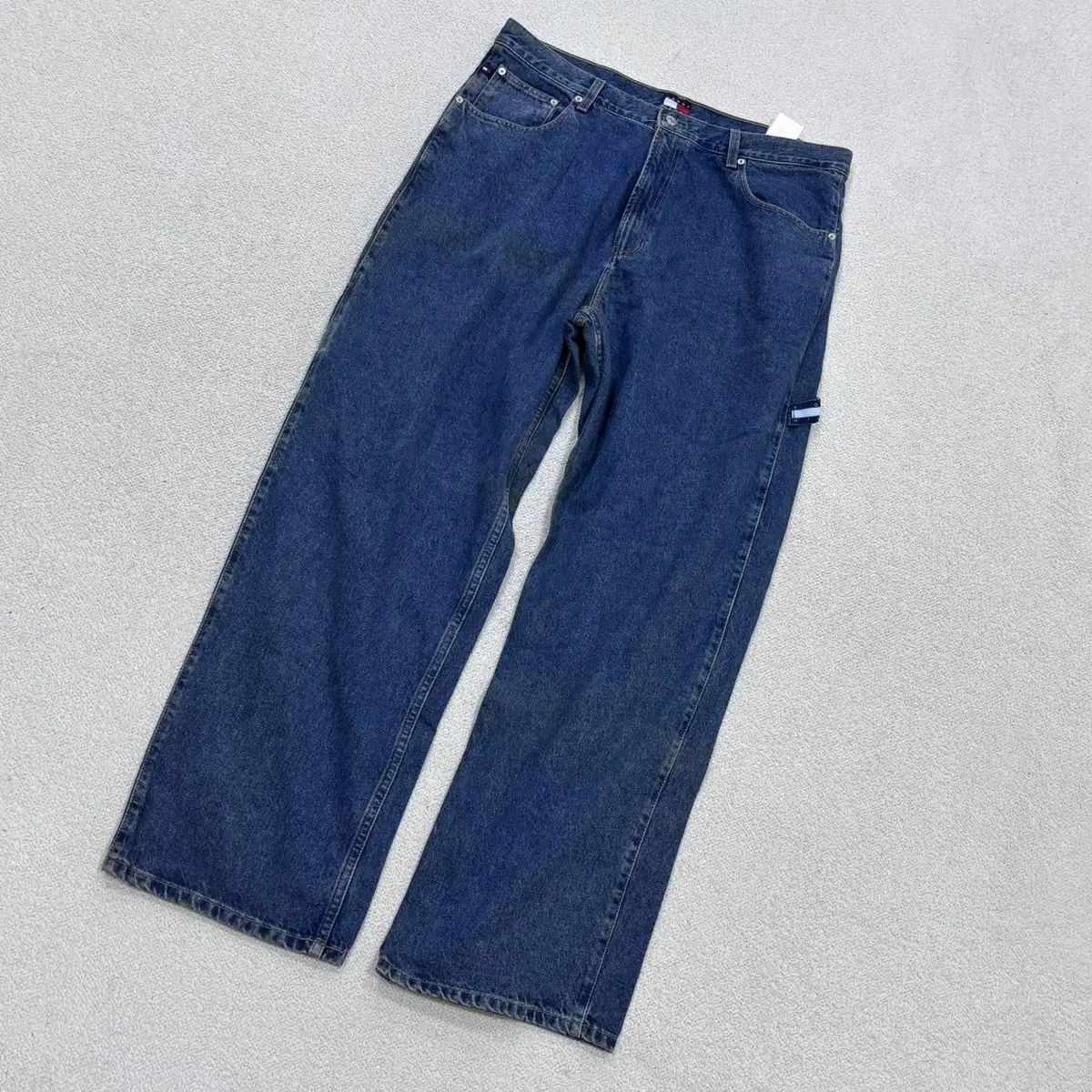 W38L32 Tommy Hilfiger トミーヒルフィガー ヴィンテージ ルーズフィット カーペンター パンツ 0527E