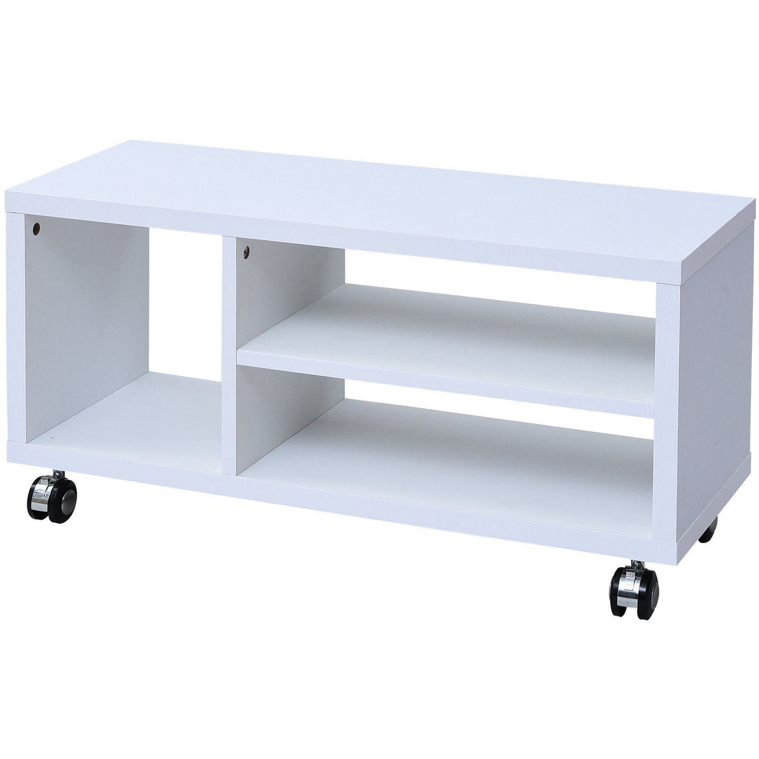 【特価商品】山善(YAMAZEN) テレビ台 幅80×奥行29×高さ40cm 天板鏡面仕上げ シャイニーホワイト SKTV-800(SWH)