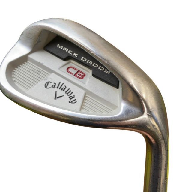 【中古】 キャロウェイ MACK DADDY CB クロムメッキ 58°/12° ウェッジ WG NS PRO ZELOS 7 (フレックスS) メンズ 男性用 右利き 右用 Dランク ゴルフクラブ