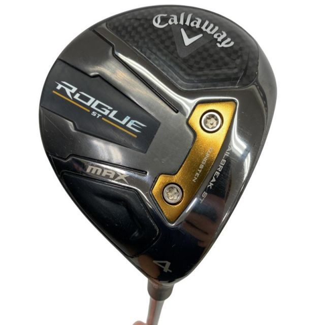 【中古】 キャロウェイ ROGUE ST MAX 4W フェアウェイウッド FW リシャフト (フレックスその他) メンズ 男性用 右利き 右用 Cランク ゴルフクラブ