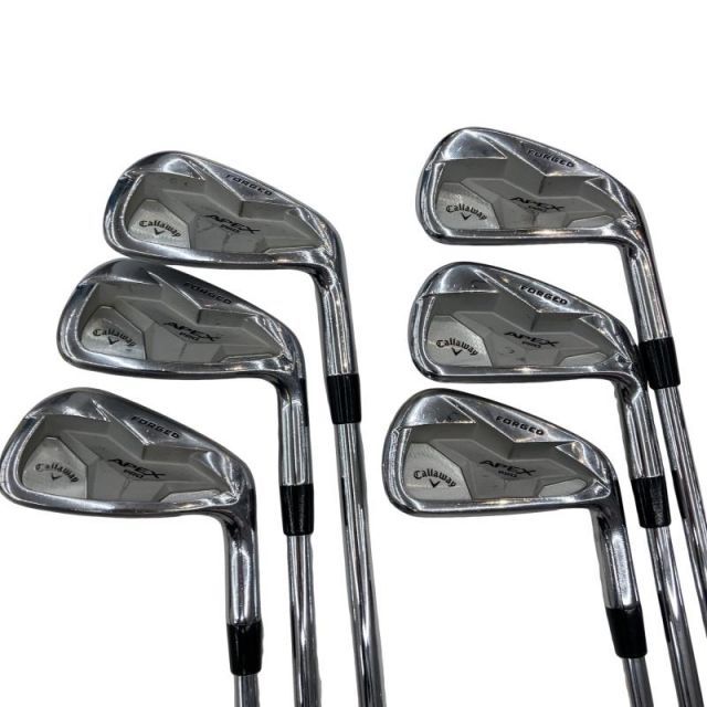 【中古】 キャロウェイ APEX PRO(2019) 6S アイアンセット IR NS PRO MODUS3 TOUR120 (フレックスS) メンズ 男性用 右利き 右用 Dランク ゴルフクラブ