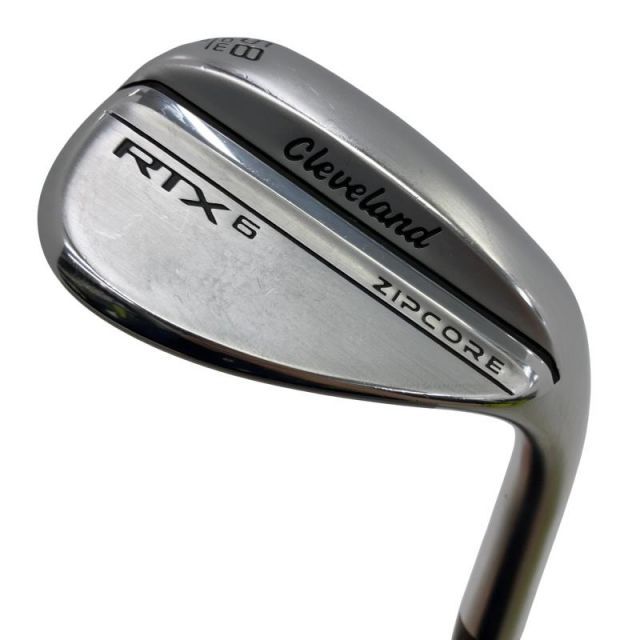 【中古】 クリーブランド Cleveland RTX-6 ZIPCORE ツアーサテン 58°/06° LOW ウェッジ WG 純正特注シャフト (フレックスS) メンズ 男性用 右利き 右用 Cランク ゴルフクラブ