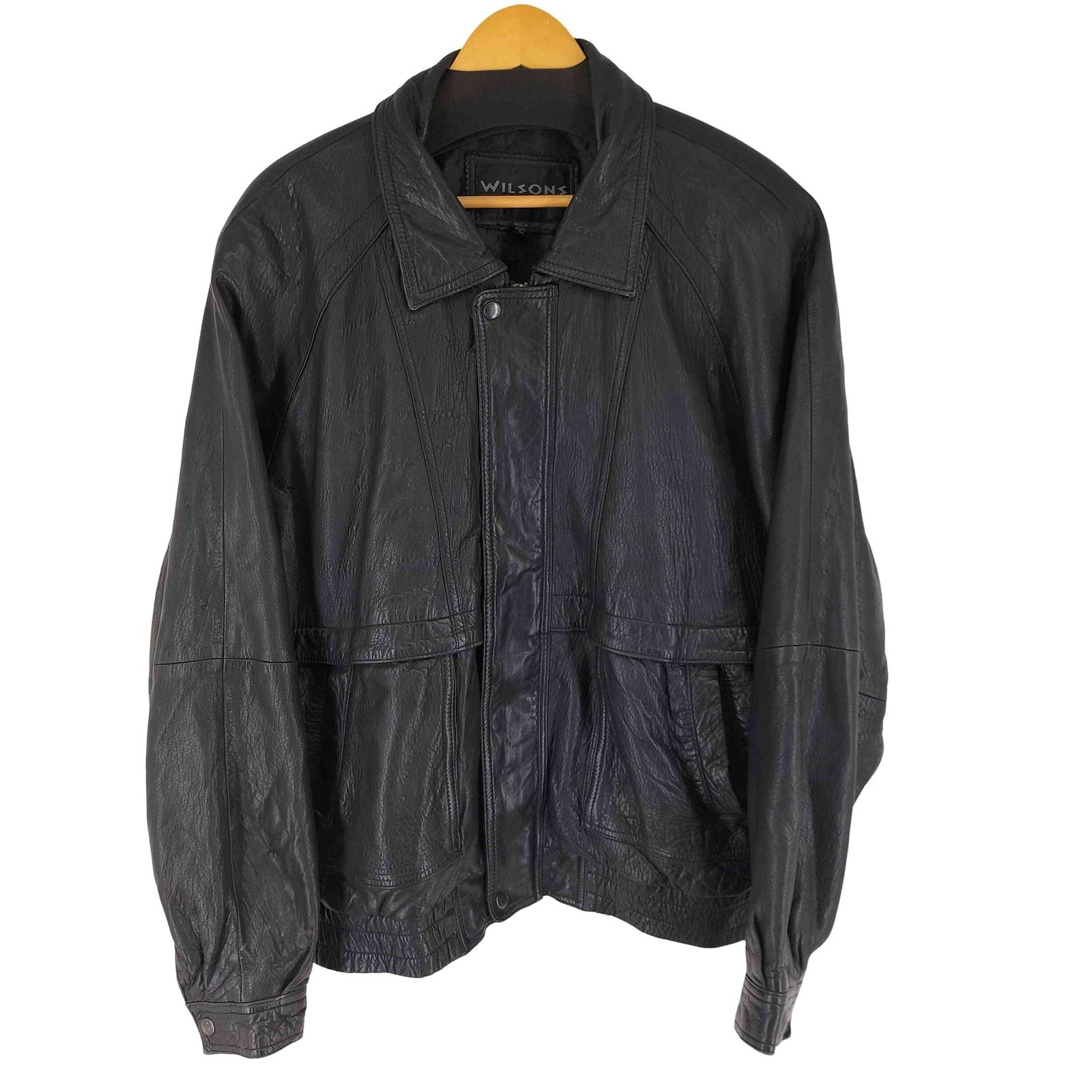 ユーズドフルギ USED古着 WILSONS レザージャケット メンズ JPN：L
