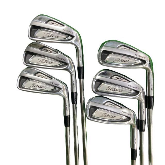 【中古】 タイトリスト Titleist AP2 714 8S アイアンセット IR リシャフト (フレックスその他) メンズ 男性用 右利き 右用 Cランク ゴルフクラブ